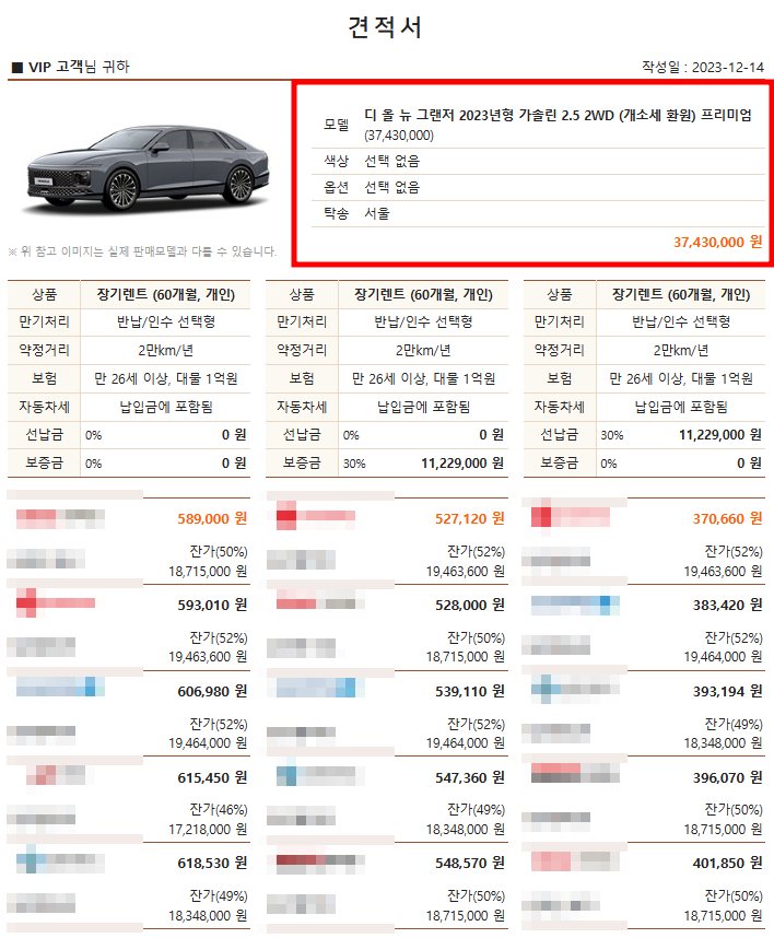 K8 그랜저