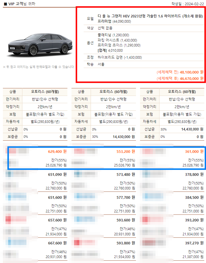 그랜저 하브 리스