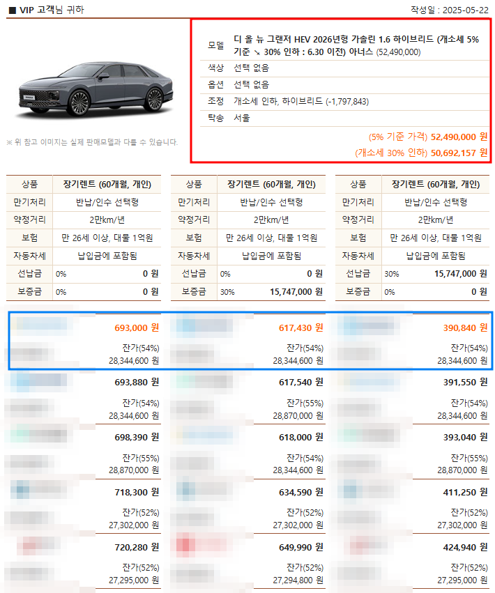 2026 그랜저 하이브리드