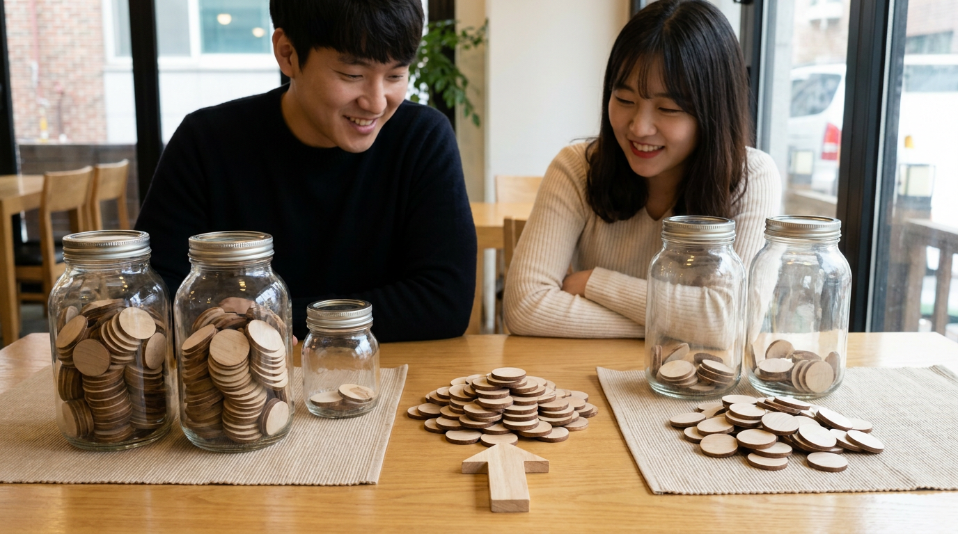 보증금 0% vs 30% 설정 시 5년간 총 납입료 및 절감액 비교 차트 장기렌트 보증금 선납금