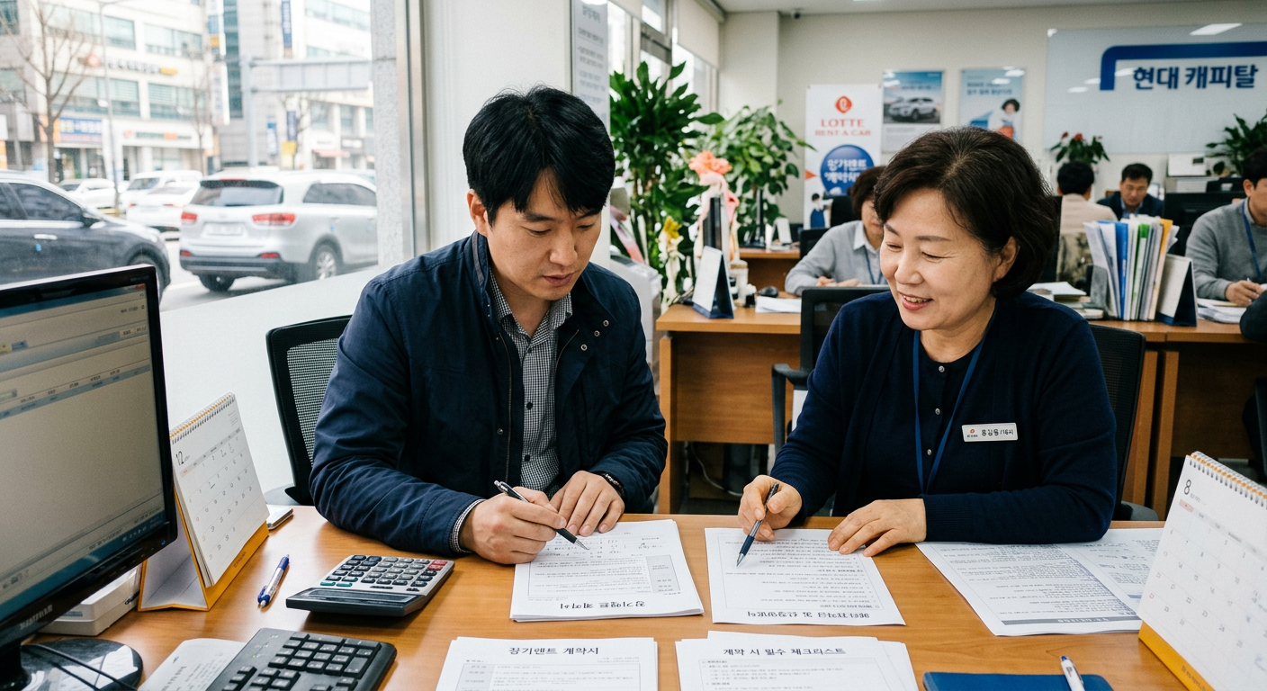 장기렌트 해지 위약금 산정 방식 및 계약 시 필수 체크리스트 안내도 그랜저 장기렌트 견적