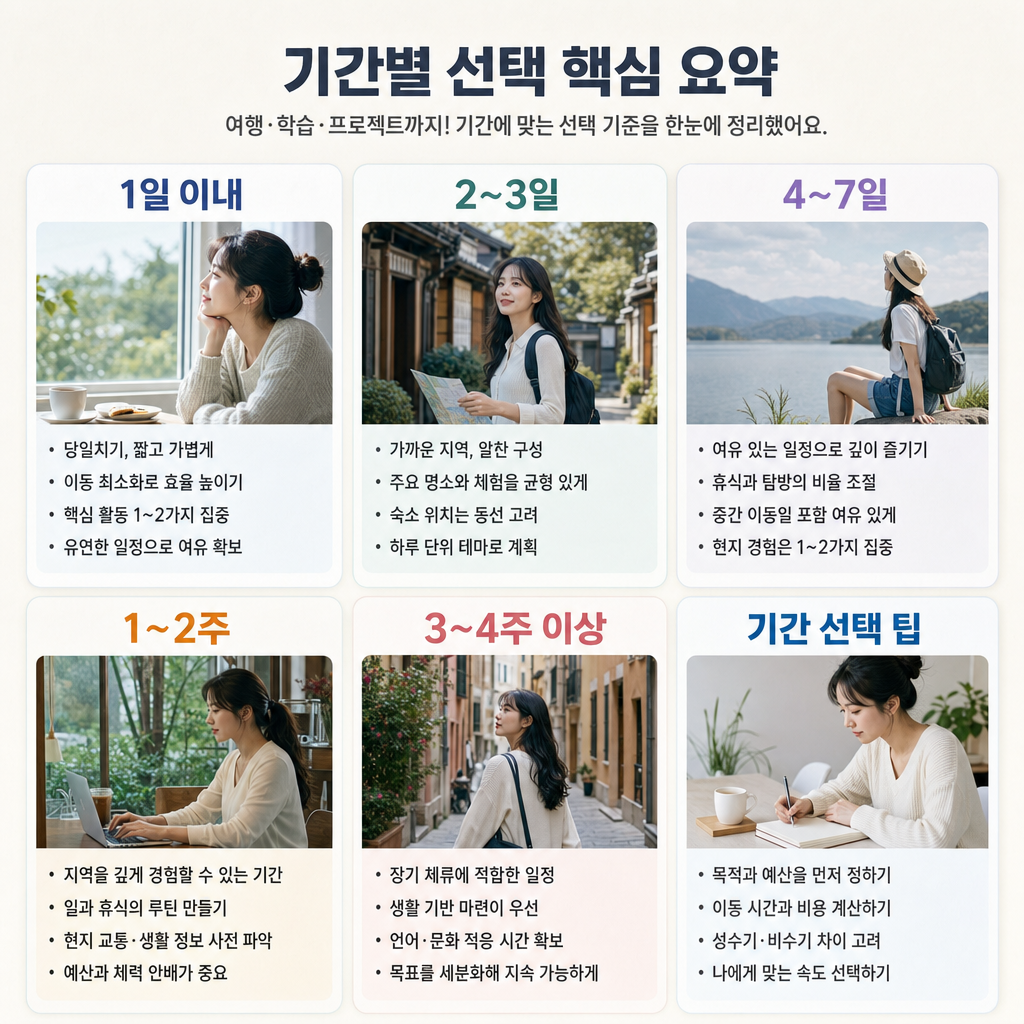 기간별 선택 핵심 요약 카드뉴스형 이미지