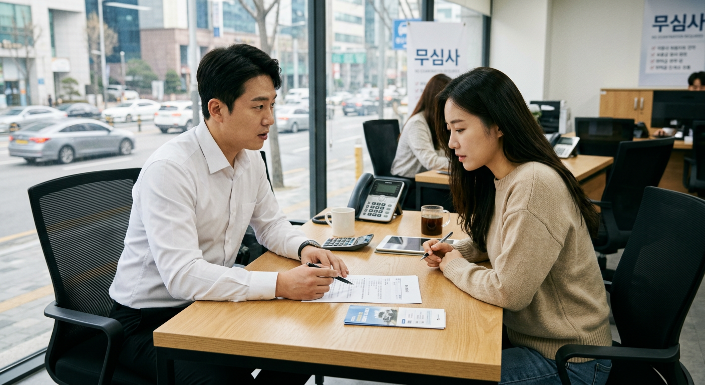 무심사 장기렌트 승인 시 요구되는 필수 보증금 조건과 중도 해지 위약금 요율 안내서 신차 장기렌트 리스 비교