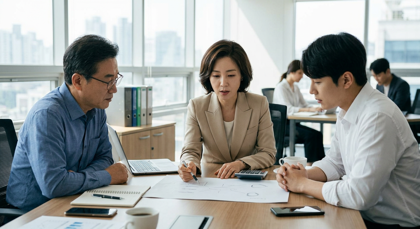 장기렌트 잔존가치 설정에 따른 월 납입금 변동 구조도