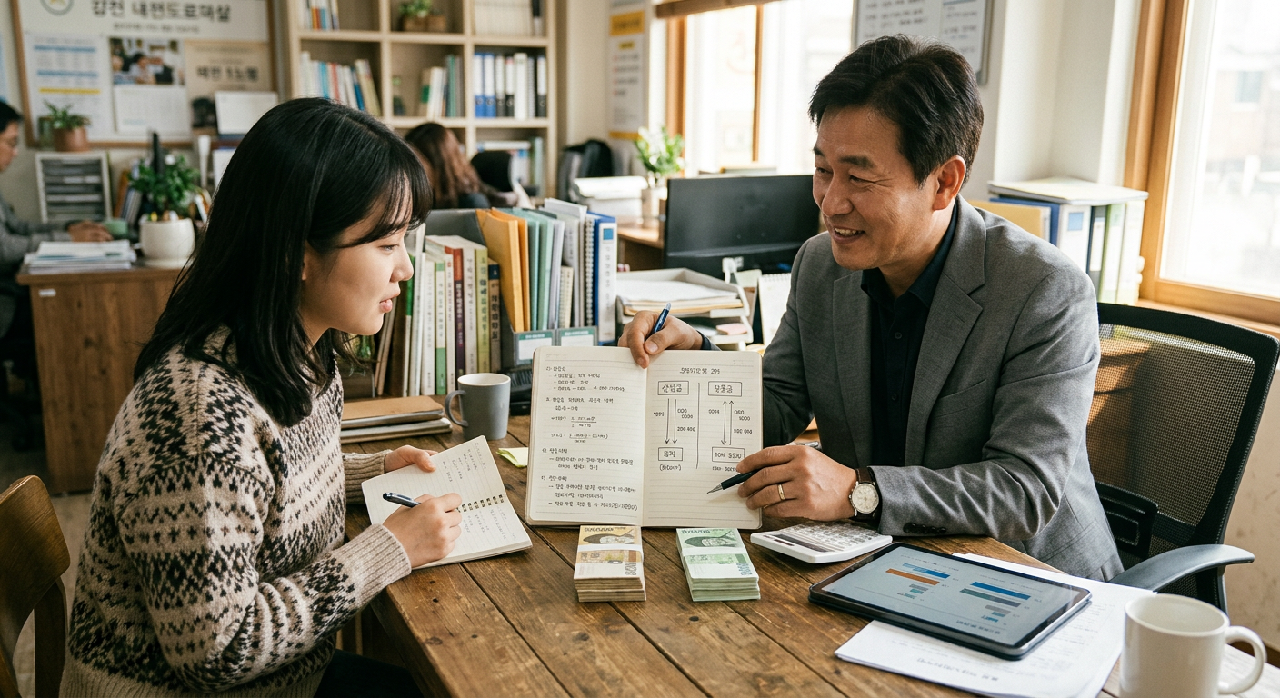 선납금과 보증금의 구조 차이 및 만기 시 환급 여부를 한눈에 보여주는 도식