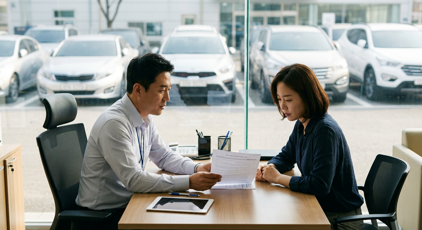 장기렌트 무보증 조건과 선납금 20% 납입 시 월 납입금 차이 및 인수/반납 시 정산 구조 비교표 차나와 특가 알림