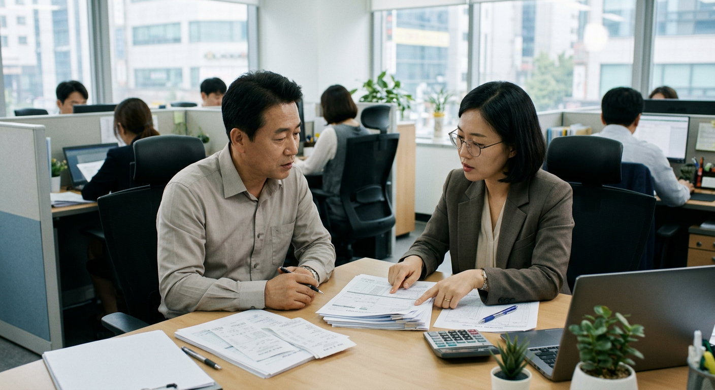 개인 및 법인 사업자 세무 증빙 관련 혜택을 도식화한 그래픽 이미지 카니발 스타리아 장기렌트