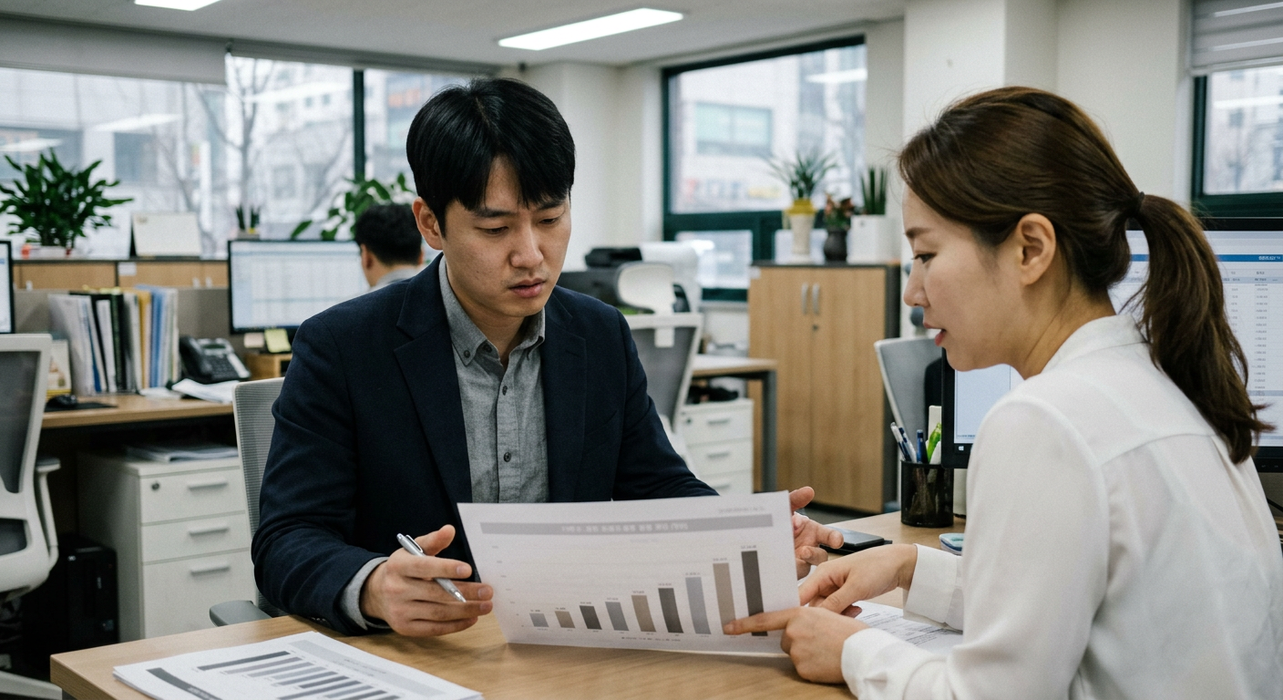 장기렌트 중도 해지 시 발생하는 위약금 부담율 변화 추이 그래프