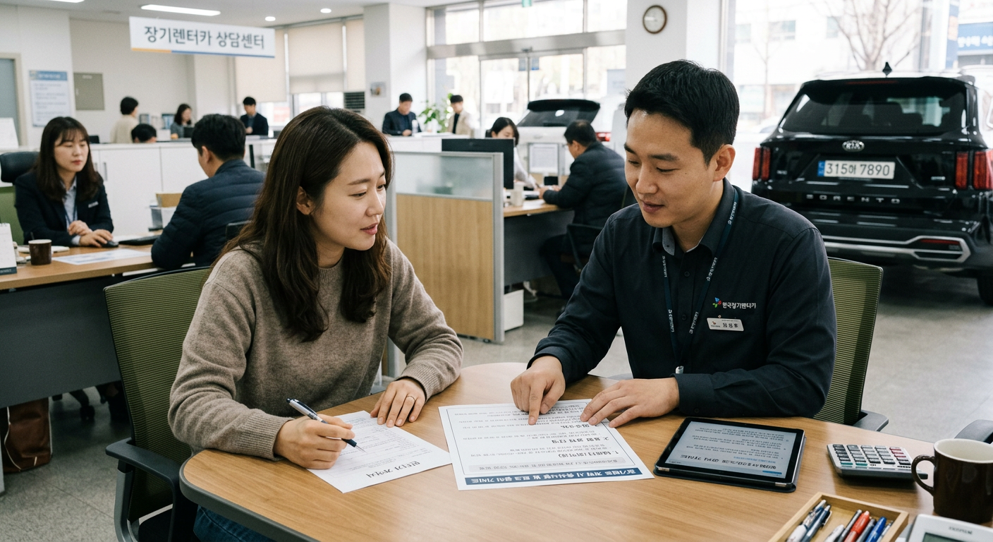 장기렌트 이용 시 발생하는 페널티(위약금, 보험 경력 단절, 번호판)와 리스크 관리 가이드라인