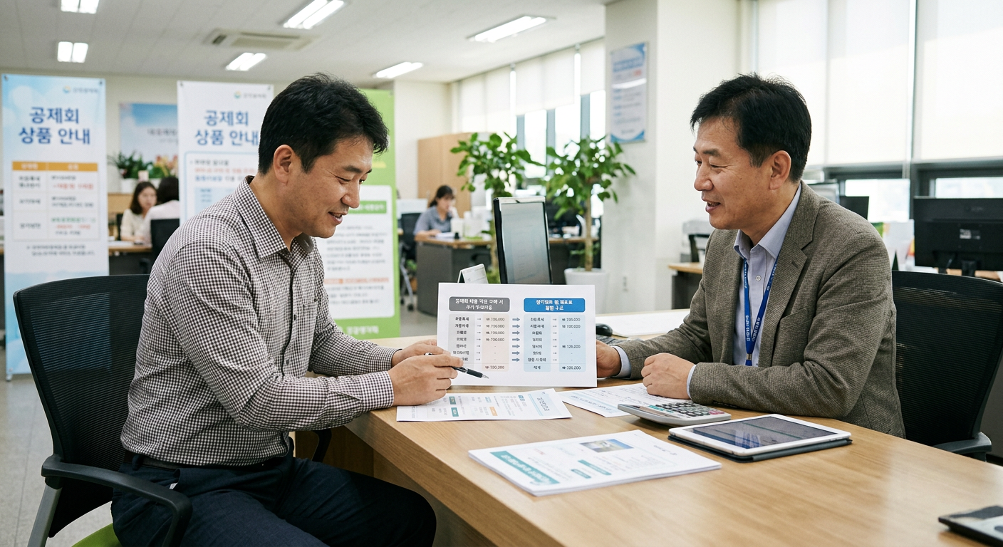 스포티지 기준 공제회 대출 직접 구매 시 추가 부대비용과 장기렌트 월 렌트료 통합 구조 비교 차트 군인 장기렌트 혜택