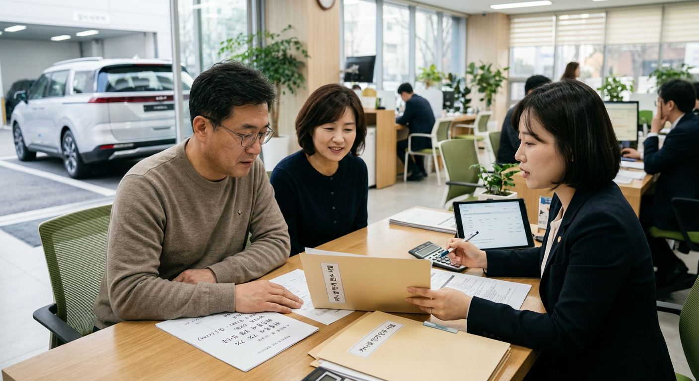 카니발 만기 인수 시 필요한 취등록세 7%, 개인 보험료 일시납 등 초기 비용 구성표 카니발 장기렌트 인수
