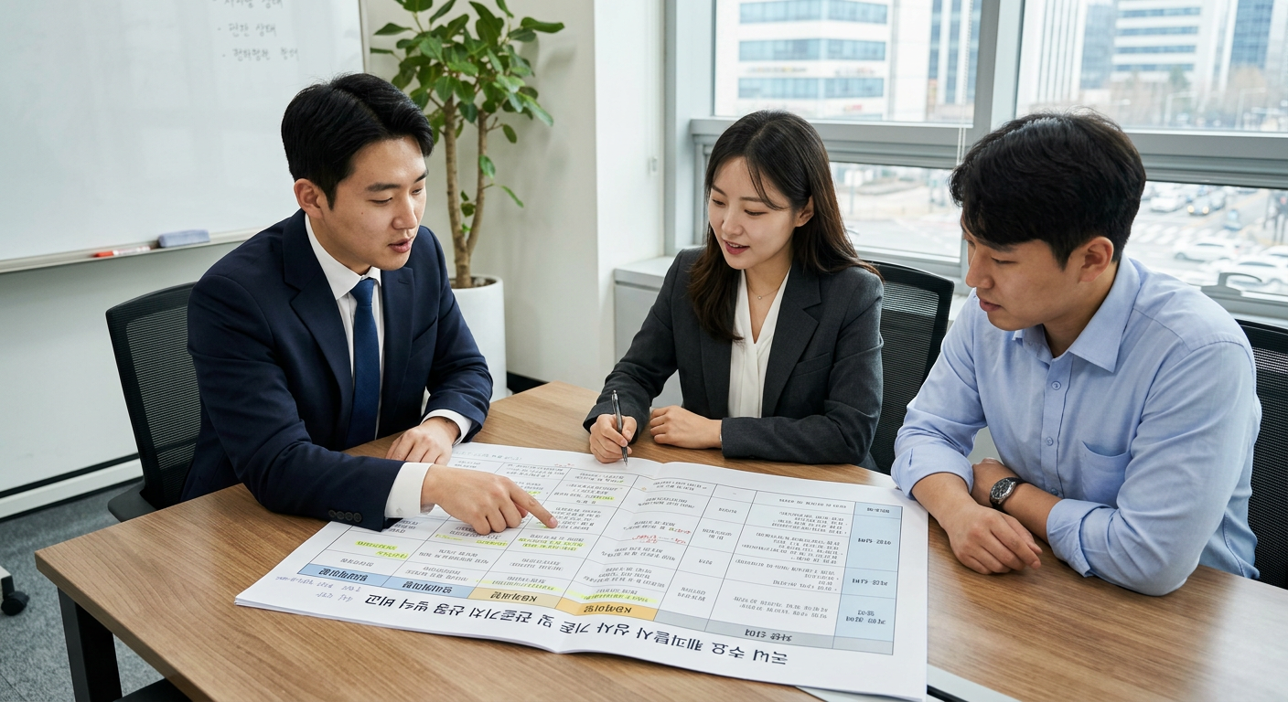 국내 주요 캐피탈사들의 심사 기준 및 조건별 잔존가치 산정 방식 비교 도표